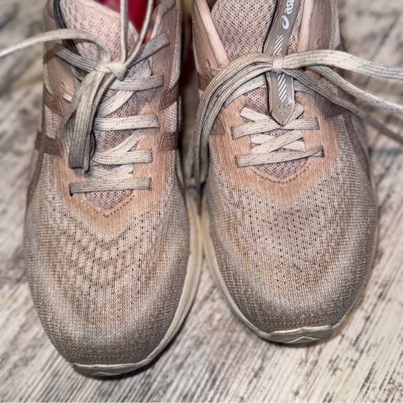 ASICS Tan Athletic Shoes Gel Quantum 180‎ with Gel Cushioning Women’s Size 7.5 - Picture 8 of 10